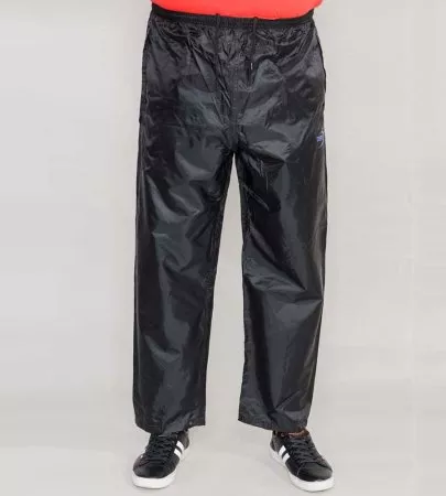 The Duke Clothing Co. - ELBA-D555 Packaway Rain Over Trouser-Black-4XL -