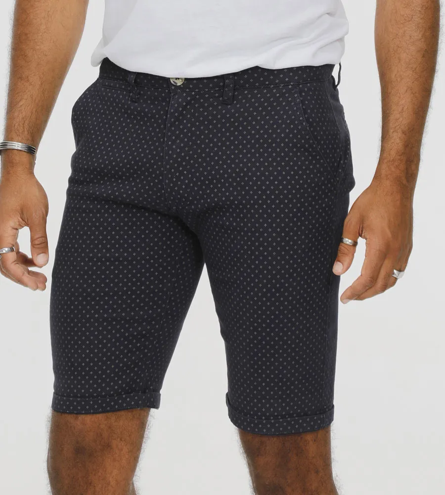 Mens patterned clearance chino shorts