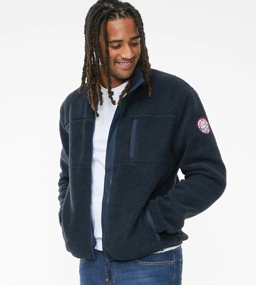 Micro fleece jacket men's best sale